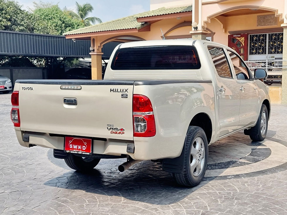 ภาพขนาดย่อ: TOYOTA HILUX VIGO CHAMP DOUBLE CAB 2.5 E VNT M