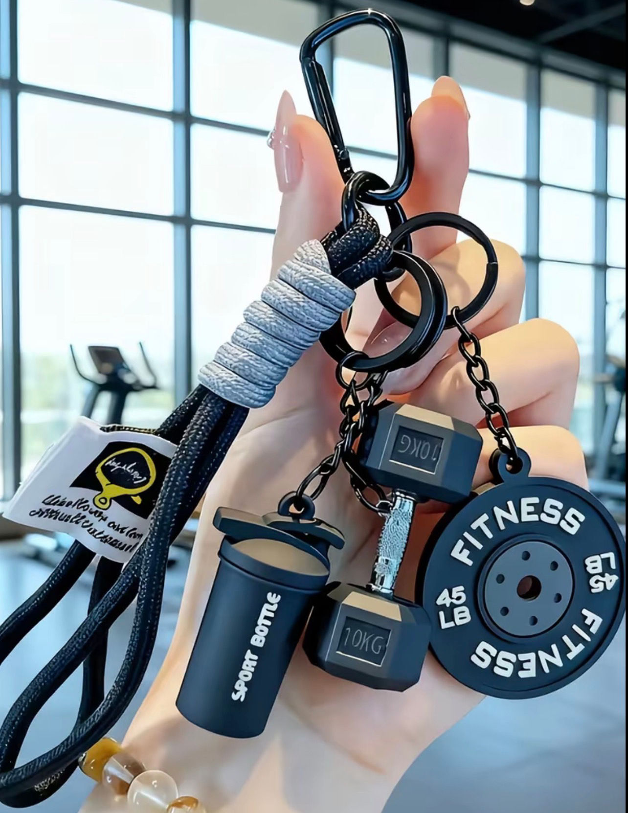 4Piece Fitness Keychain