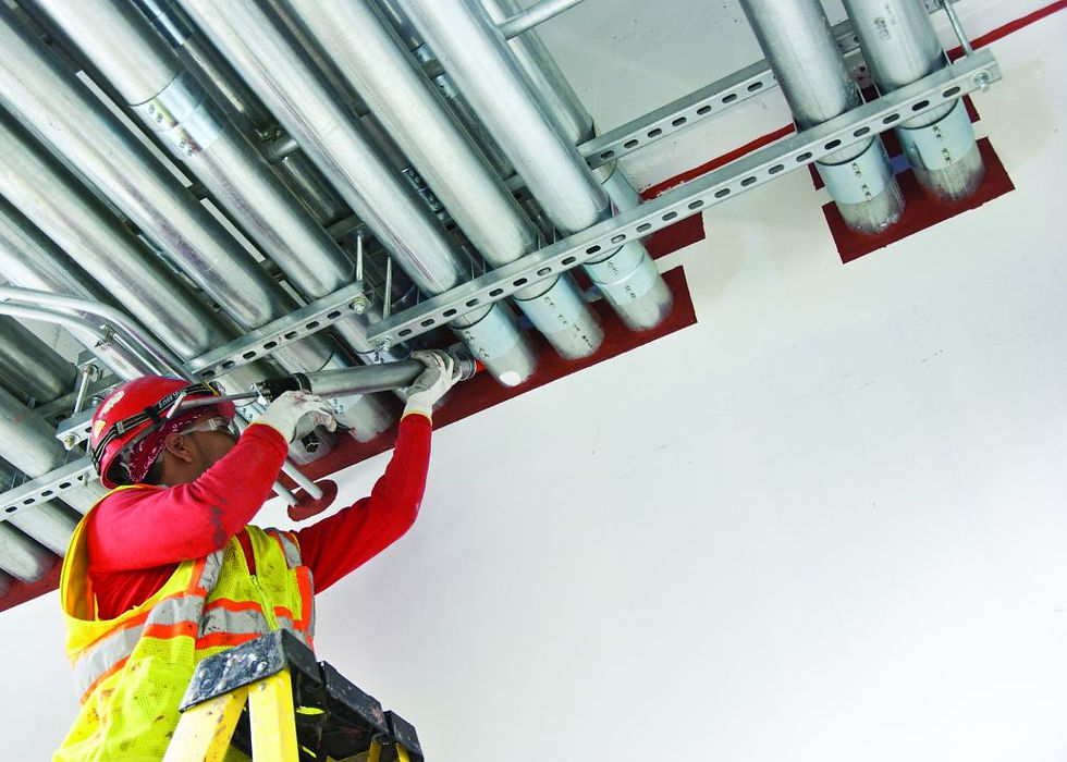 Individual Installing Firestop