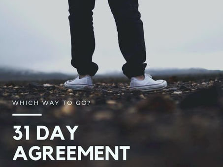 31 Day Agreement with God. Reflect. Renew. Reset.