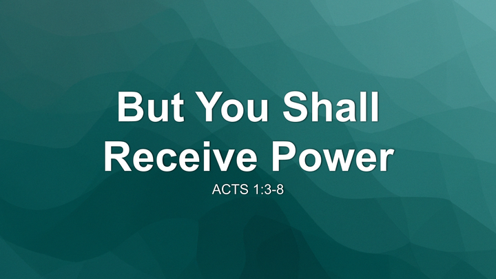 Are We on High Alert for Pentecost? Acts 1:6-8, 2:1-5