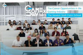 The career opportunities in the gaming industry talk with Newton Six Form School