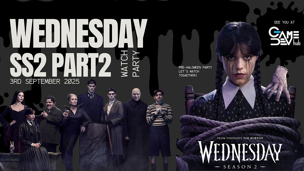 Wednesday Watch Party Season 2 - Part 2: Pre-Halloween Party!