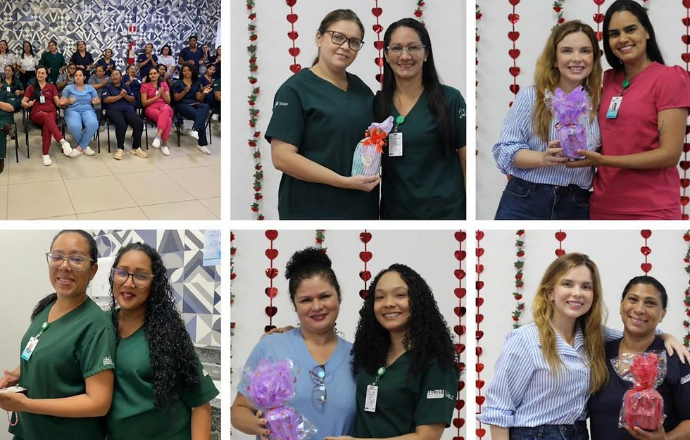 HOMENAGENS PARA AS MÃES NO HOSPITAL DO SERVIDOR ESTADUAL (HSE-HSLZ)