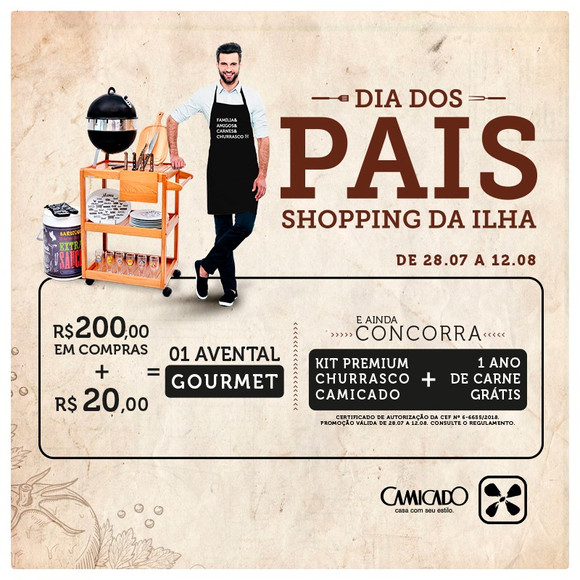 Dia dos Pais Shopping da Ilha