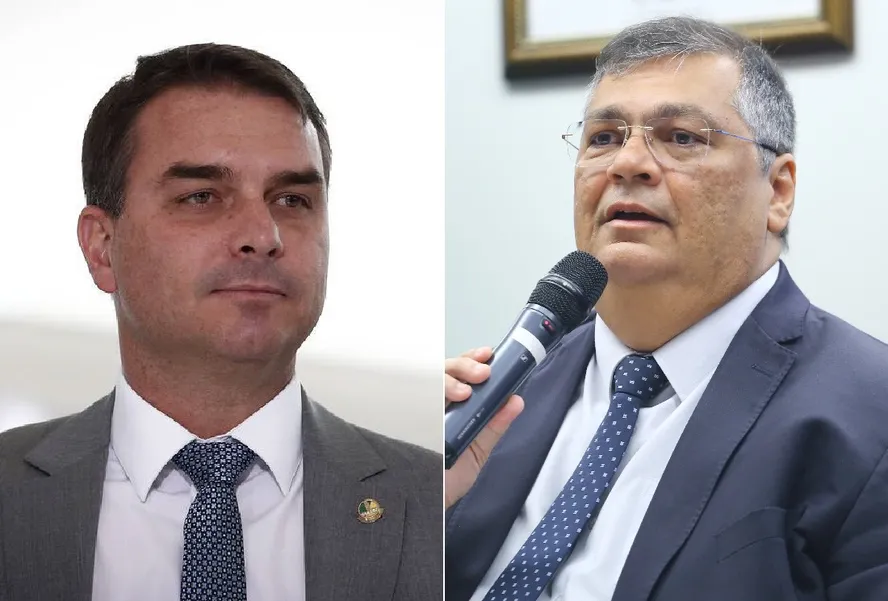 Flávio Bolsonaro critica Flávio Dino após investigação sobre filme “Dark Horse”