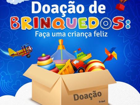 CAMPANHA “FAÇA UMA CRIANÇA FELIZ” DOARÁ BRINQUEDOS E LIVROS PARA MAIS DE 400 CRIANÇAS