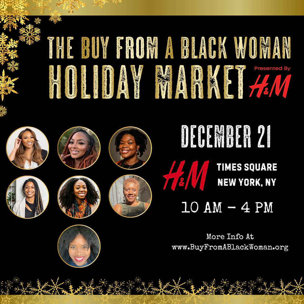 Buy From A Black Woman x H&M New York