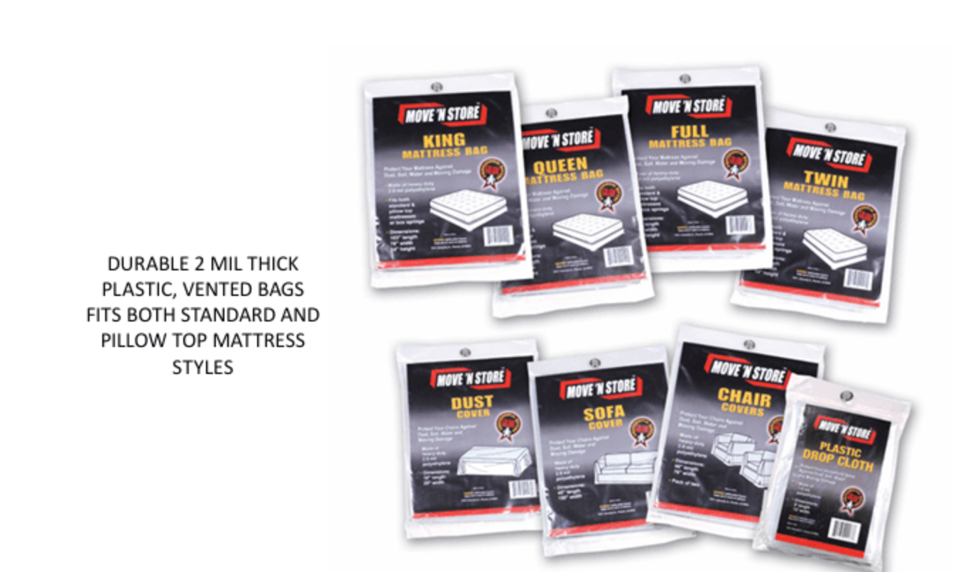 RETAIL MATTRESS BAGS & FURNITURE COVERS