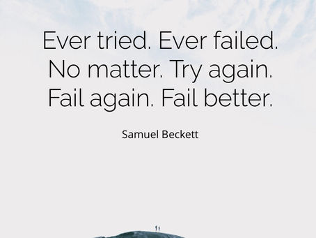 Monday Motivation - Samuel Beckett