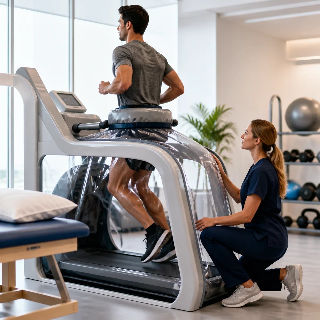 AlterG Anti-Gravity Treadmill: Clinical Rehabilitation vs. Commercial Gym Access
