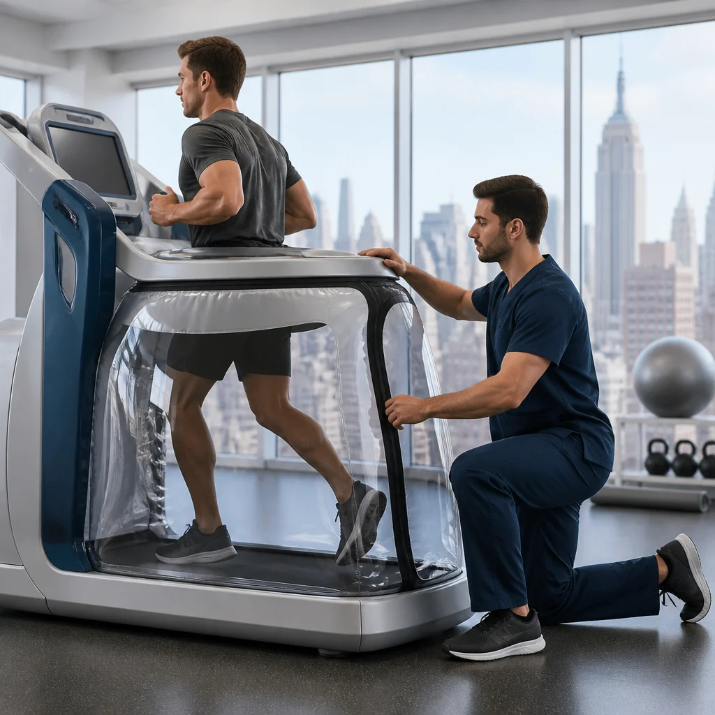 Anti-Gravity Treadmill Training in NYC: How We Help Athletes Return to Peak Performance