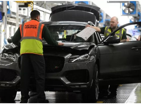 Jaguar Land Rover cuts output at UK factories due to chip shortage