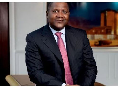 Dangote remains Africa's wealthiest person for 9th consecutive year