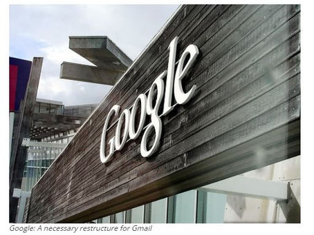 Google restructures Gmail to lure subscribers