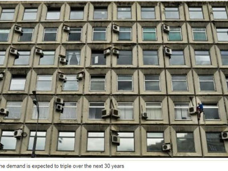 Global demand for air conditioning to triple by 2050: report