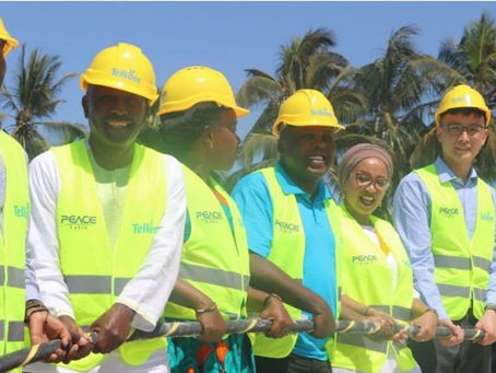 Kenya unveils $399m internet cable hoped to unlock digital economy