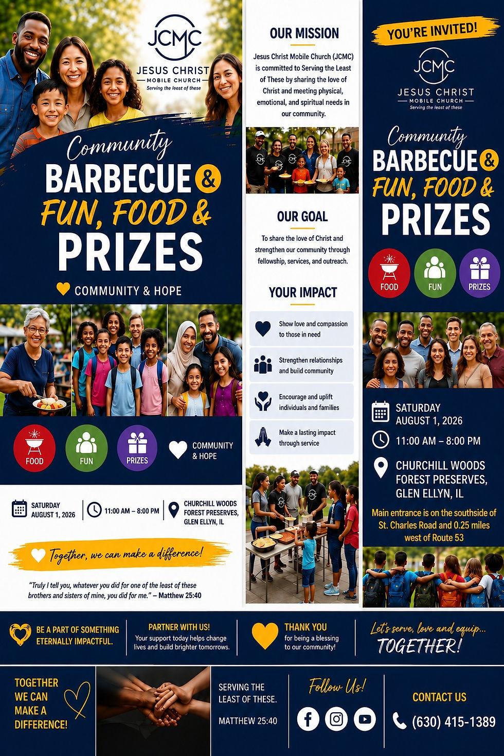 Community Back-To-School Barbecue & Giveaway