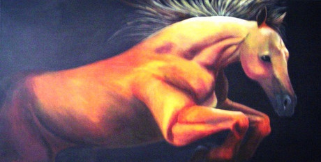 Red Horse, 2004 by Joel Chalen