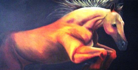 Red Horse, 2004 by Joel Chalen
