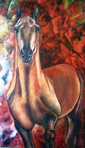Red Horse, 2006 by Joel Chalen