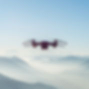 Drone Over the Mountains