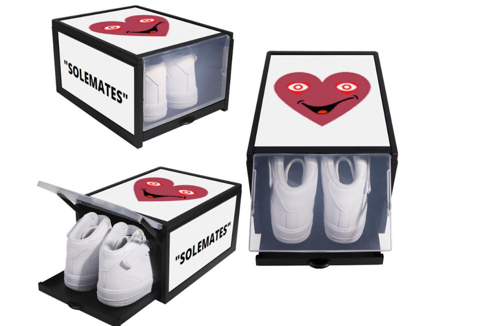Thumbnail: SOLEMATES shoe storage box