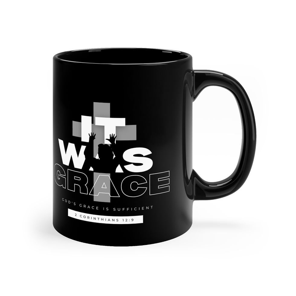 Thumbnail: GRACE Black Mug