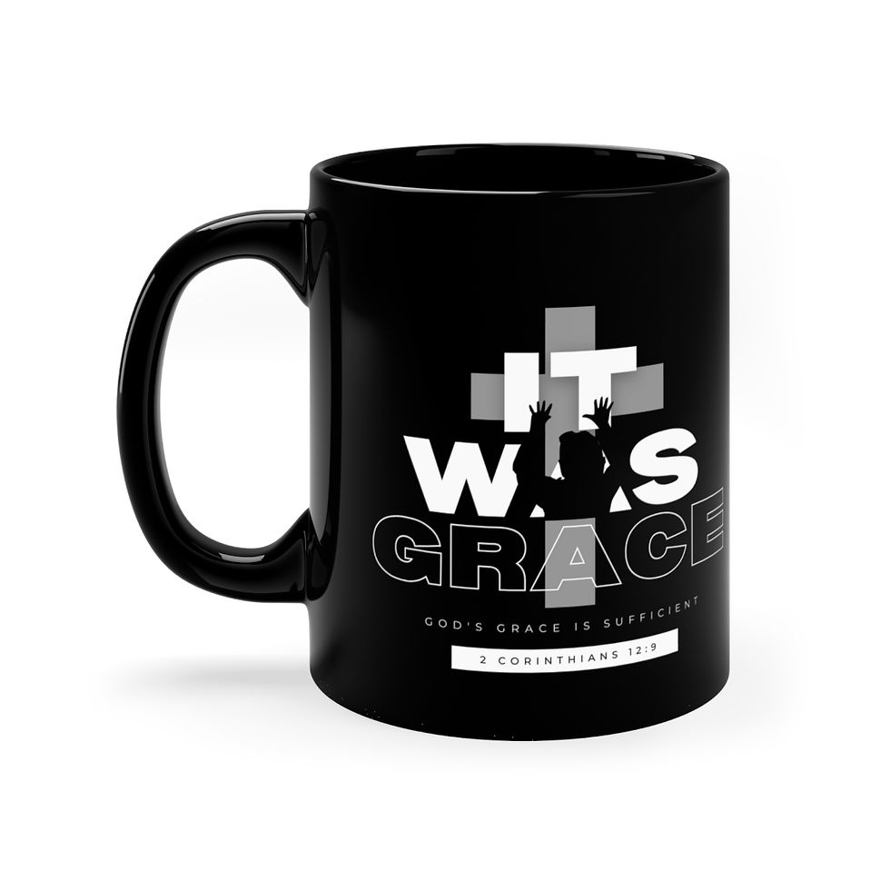 Thumbnail: GRACE Black Mug