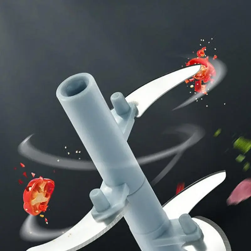 Thumbnail: 500/900ml Manual Meat Mincer Garlic Chopper Rotate Garlic Press Crusher