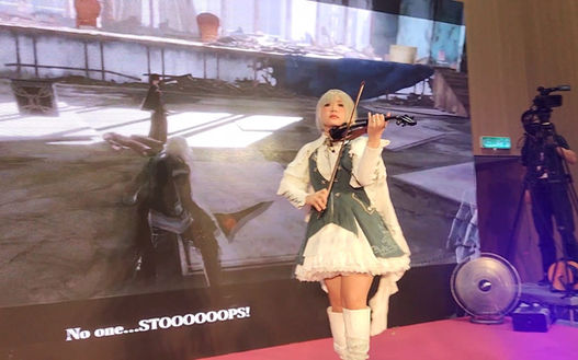 Luna Lorrain ruuna_070 cosplay violin