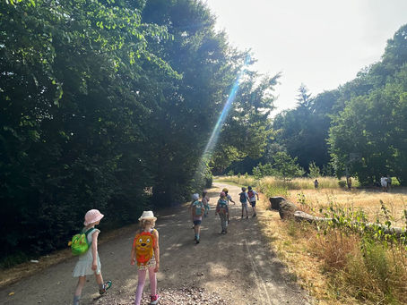 Spazierwoche der roten Gruppe