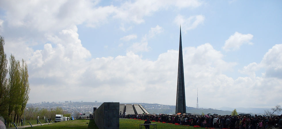 Yerevan's Tsitsernakaberd Memorial complex Photo by Hayordi (Հայորդի)