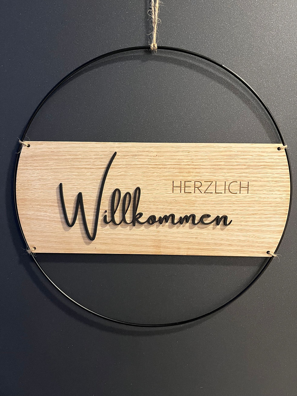 Miniaturbild: Türkranz "Herzlich Willkommen"