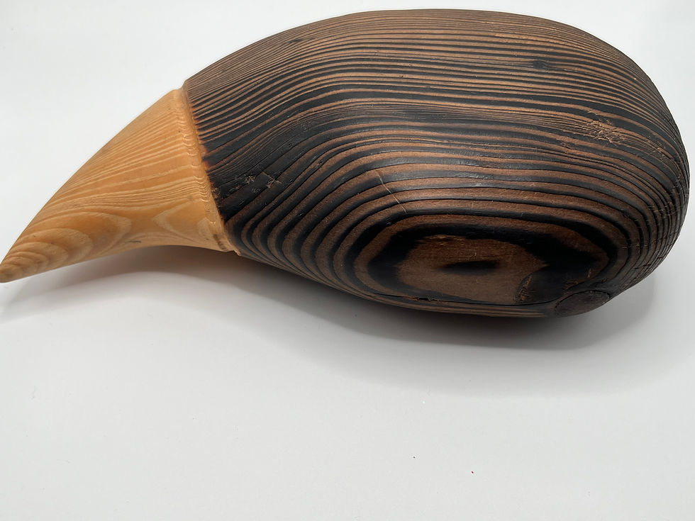 Miniaturbild: Holzkunstwerk - Wassertropfen