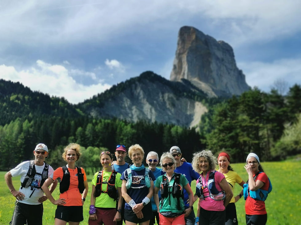 Stage au pied du Mont Aiguille pour le Groupe Gilou