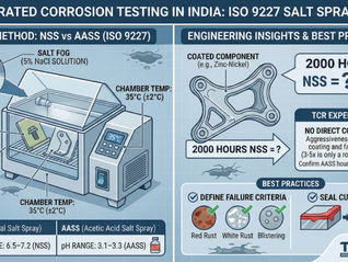 Accelerated Salt Spray corrosion testing in India