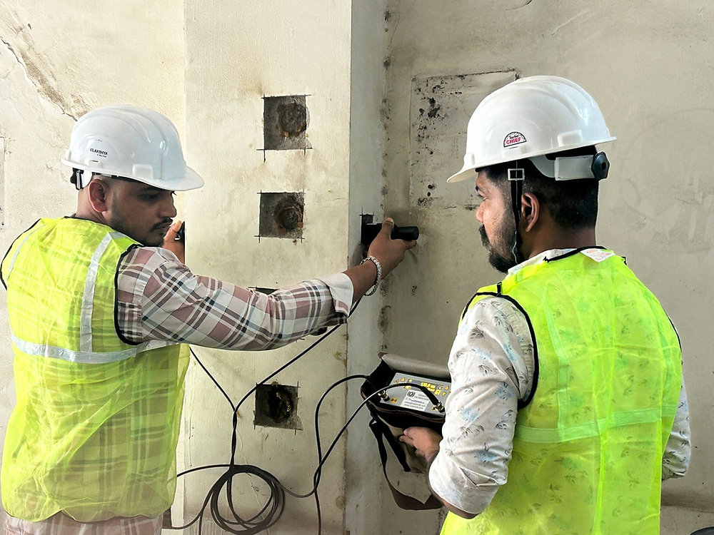 Upv Testing Methods UPV Testing for Civil Infrastructure Assessment