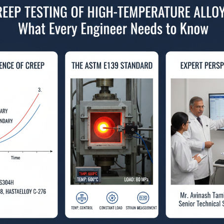 Creep Testing of High-Temperature Alloys | TCR Engineering