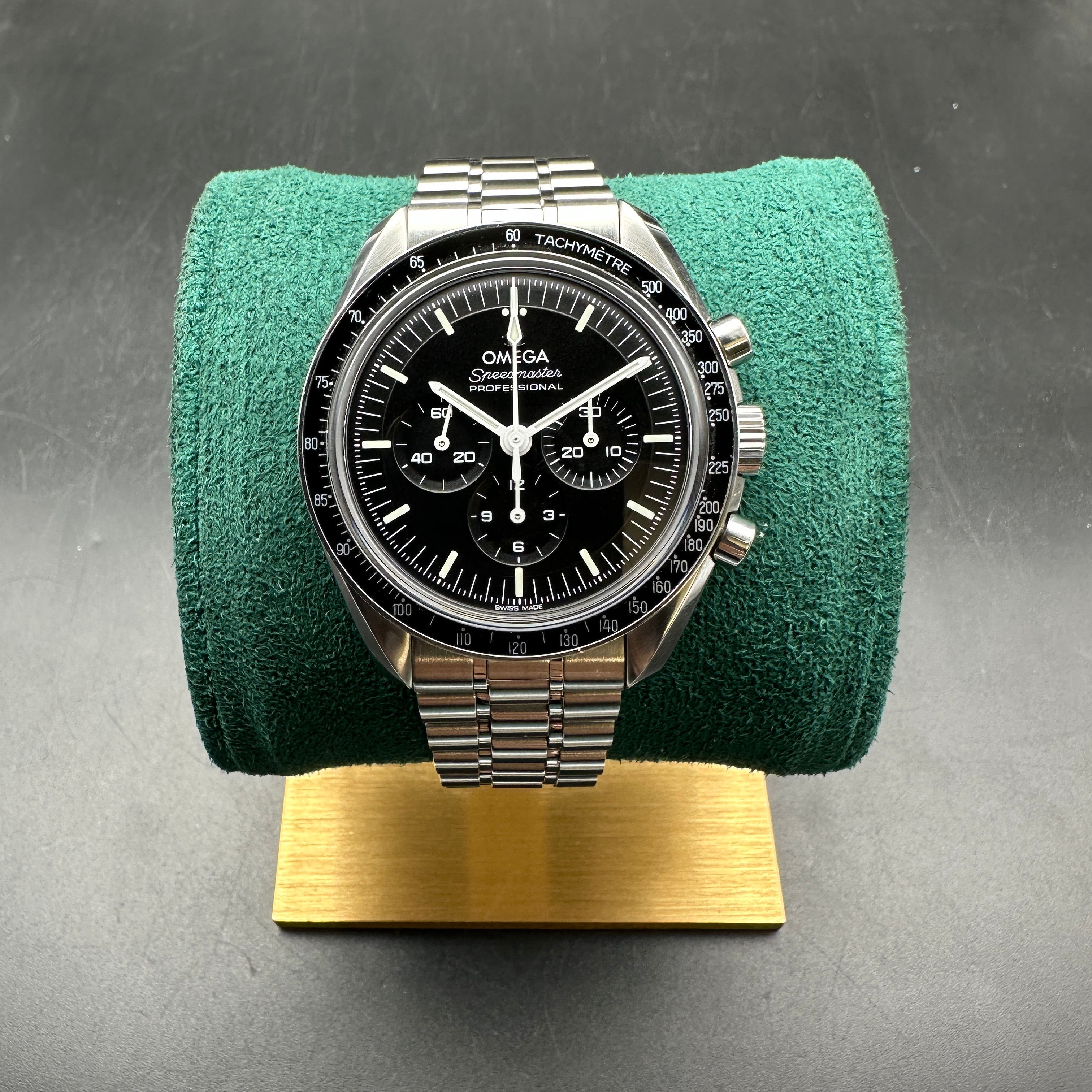 OMEGA SPEEDMASTER MOONWATCH 42mm DOPPIO ZAFFIRO FULL SET 12-2022 Cal.3861