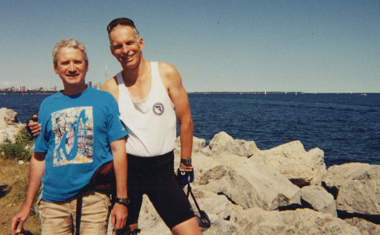 Lake Ontario in the summer