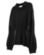 サムネイル： æ - Pleated Sweater - Black  ( 1805 Part I )