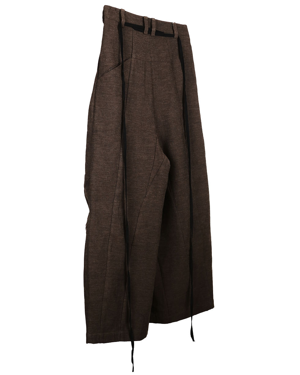 Thumbnail: æ - Cutout Trousers - Brown ( 1805 Part I )