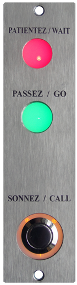 Platine d'appel sur mesure