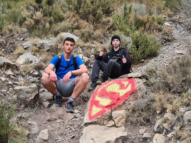 Bajada por canal en Cabeçó d'Or. Proyecto Montaña