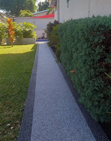 ALLÉE DE JARDIN Moquette de pierre 974