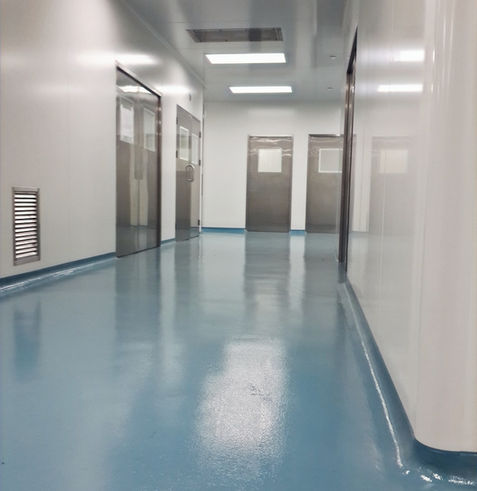 sol résine laboratoire alimentaire ERTI 974 La Réunion