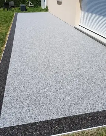 ERTI Sol résine Moquette de marbre Terrasse