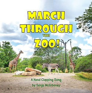 Giraffes at a zoo