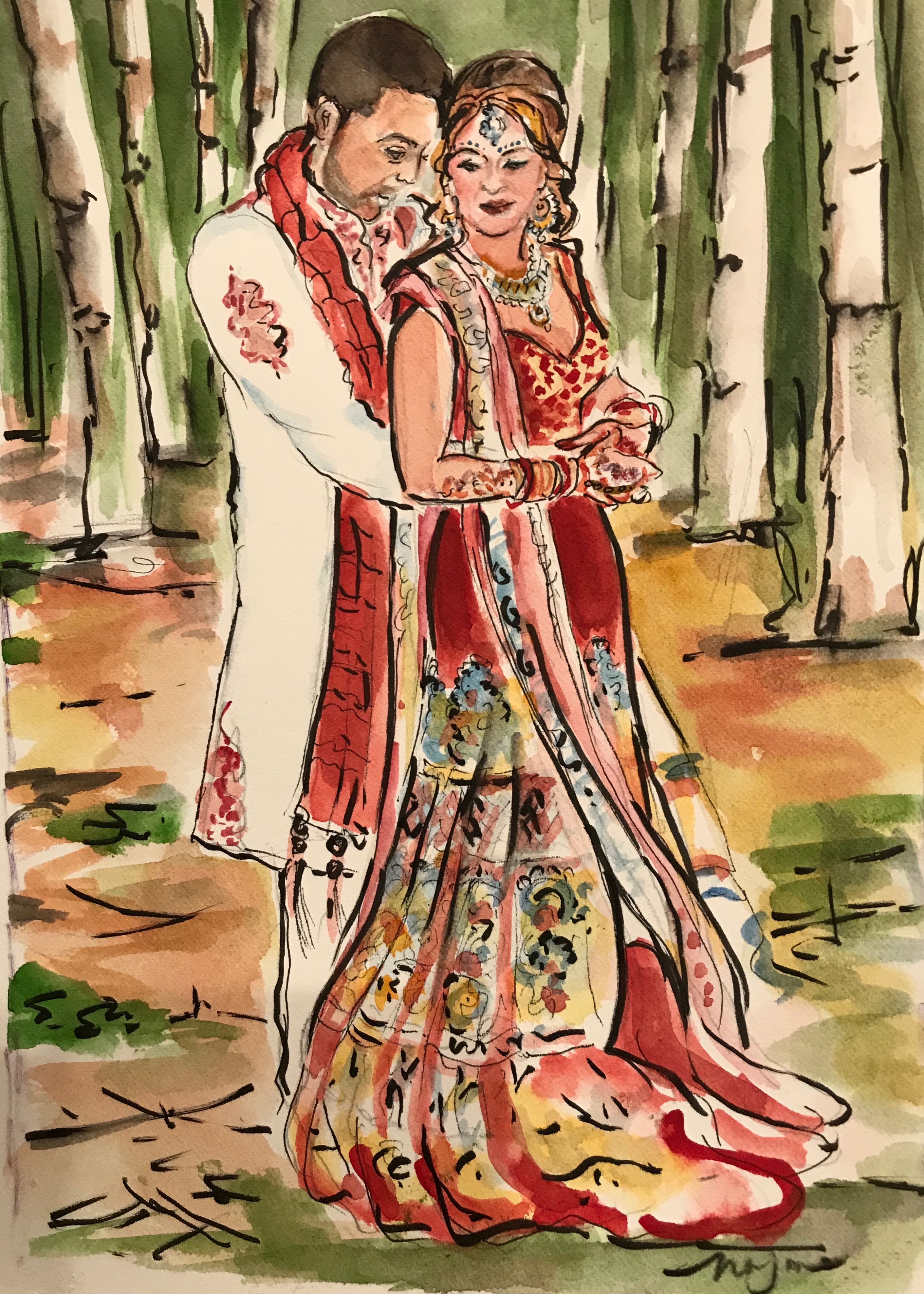 Sangita and Allan